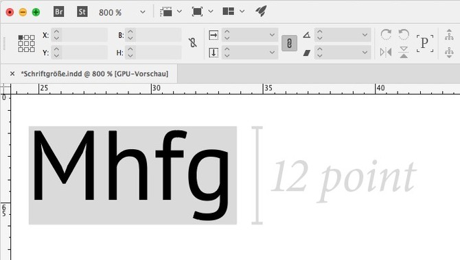 Measuring The Size Of Fonts