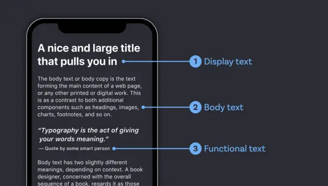 Mobile Web Typography Guidelines