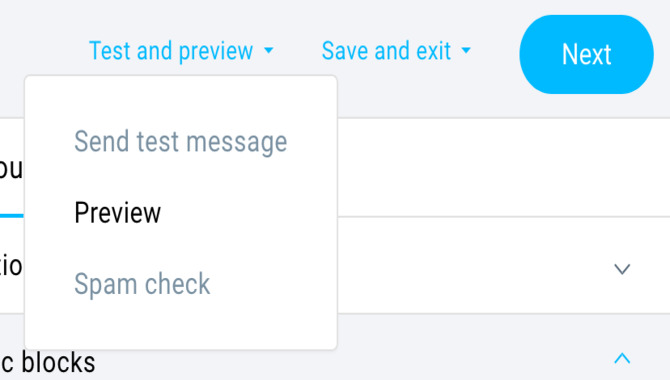Previewing And Testing Your Messages Before Sending Them