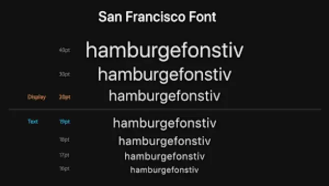 San Francisco Font Download