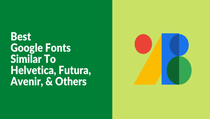 The Best Alternatives To Avenir Google Fonts