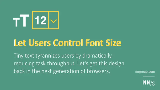 The Impact Of Font Size On Design