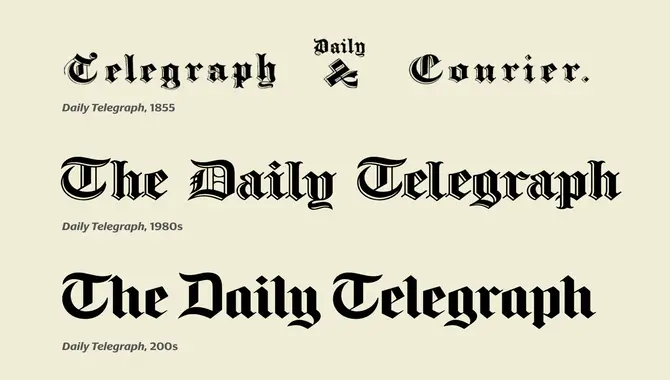The Telegraph – Newspaper Title Font