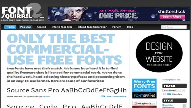 Things To Keep In Mind While Using Font-Face In Your Website Design