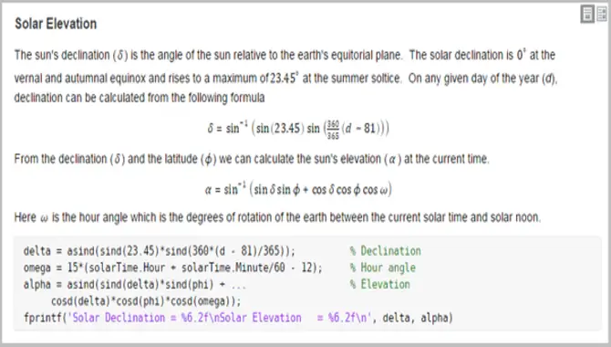 Tips For Formatting Your Text With MATLAB Latex