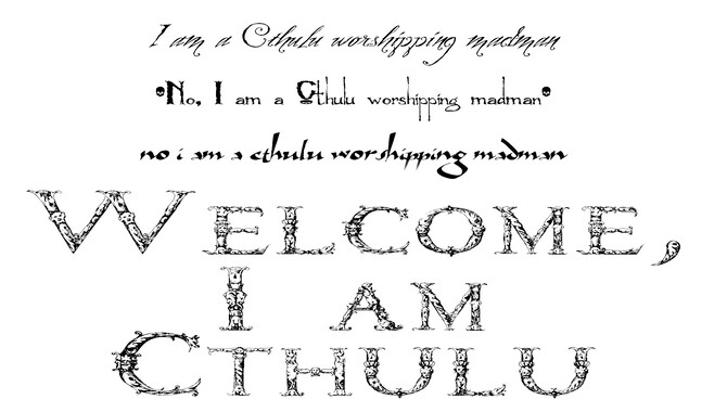 Tips For Using The Cthulhu Font In A Professional Manner