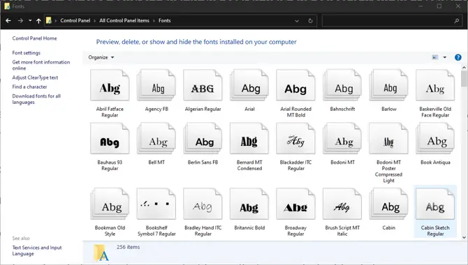 Use All Font Styles To Preview And Select Fonts For Your Project.