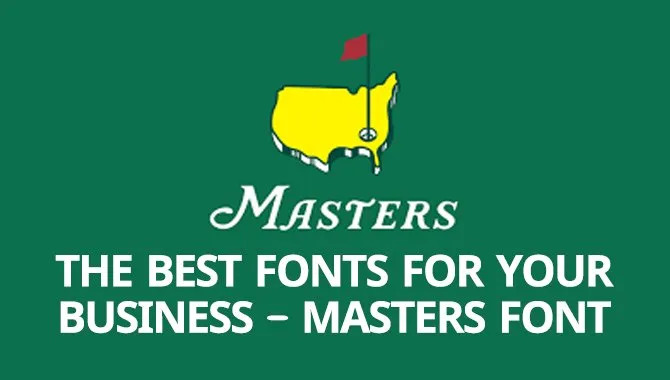 What Are Some Sans-serif Alternatives To The Masters Tournament Font