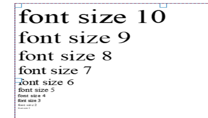 What Are The Benefits Of Using A Size 8 Font