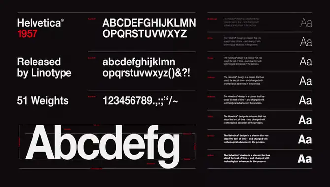 What Are The Different Types Of Helvetica Fonts