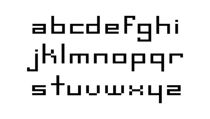 What Is A Bitmap Font? Permalink