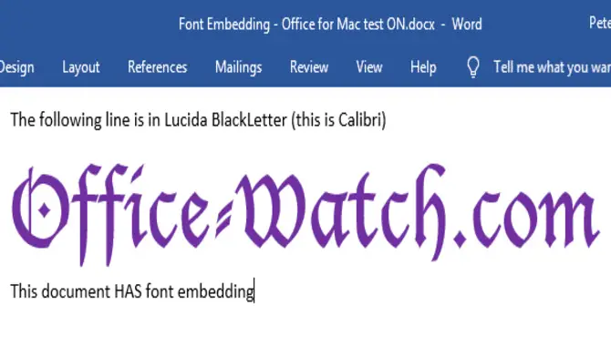 What Is Font Embedding