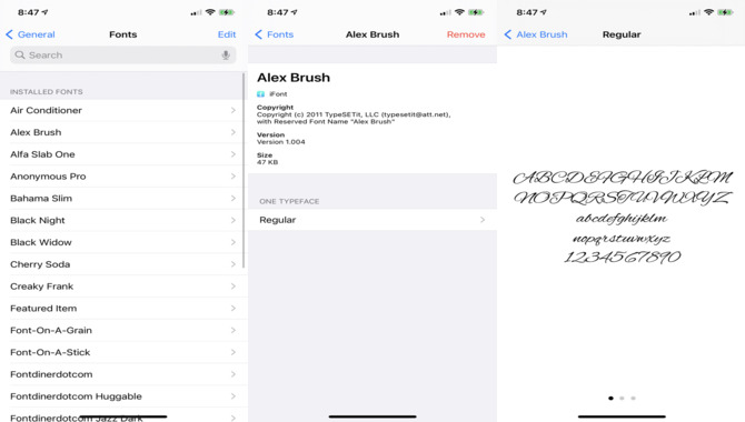 What Is The Default Font On Iphones