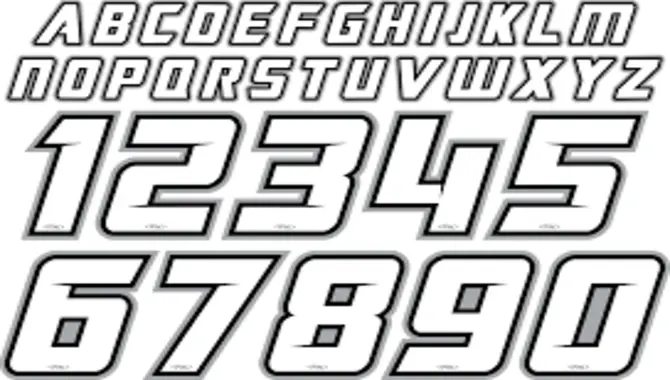 What Is The Motocross Jersey Font?