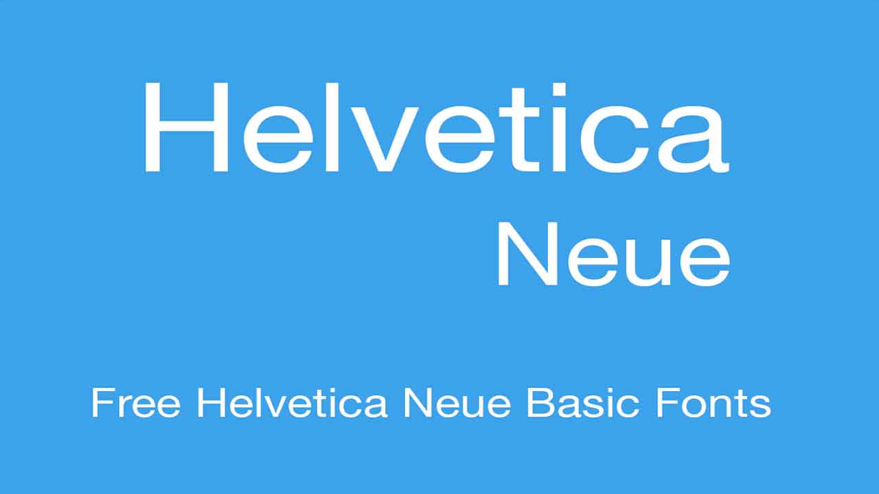 10 Best Helvetica Neue Google Font Alternative
