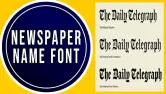 10 Best Newspaper Fonts