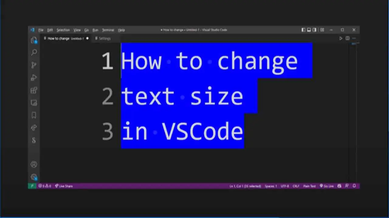 An Effective Way To Eclipse Change The Font Size