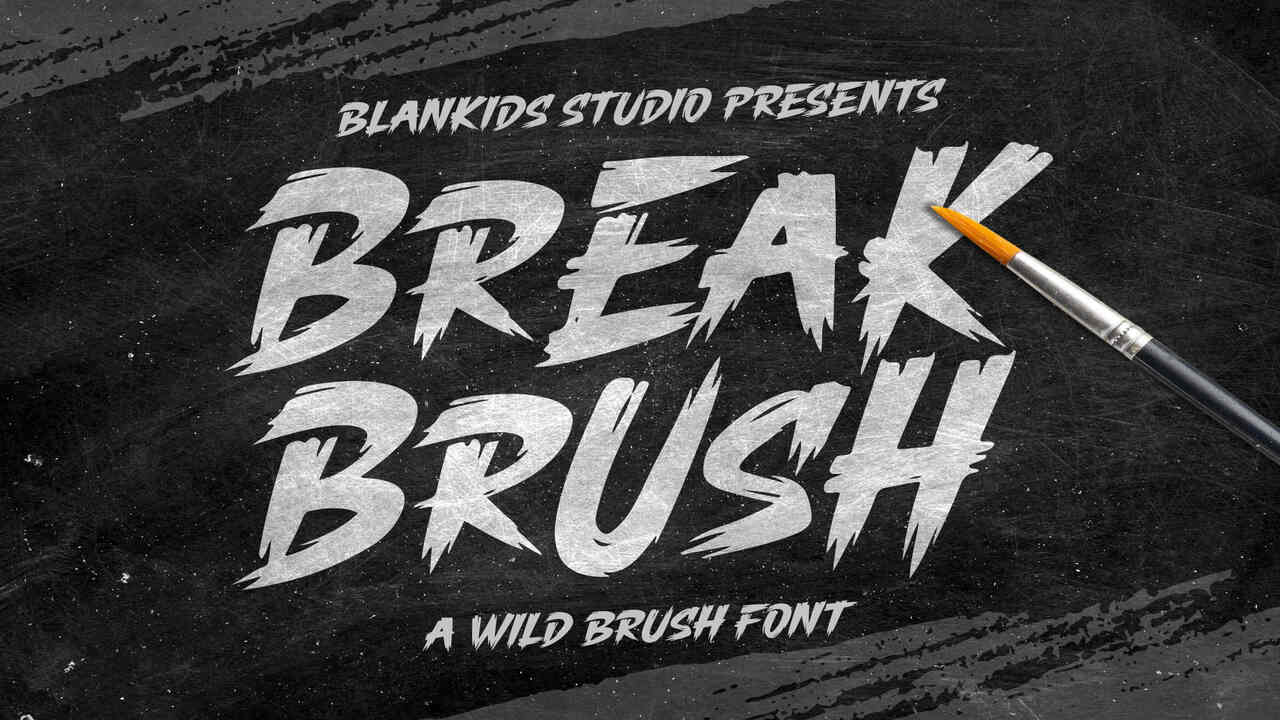 Brux – Stylish Brush Font