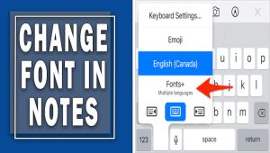 Change Font In Notes: In Easy Method