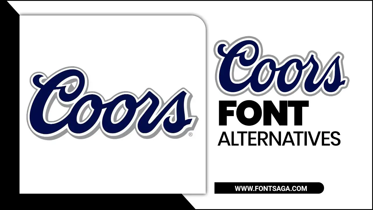 Coors Font Alternatives