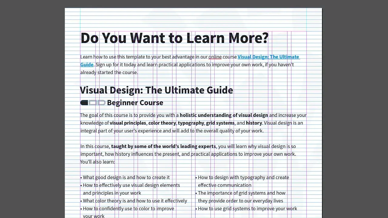 Digitize Your Design Using A Grid System