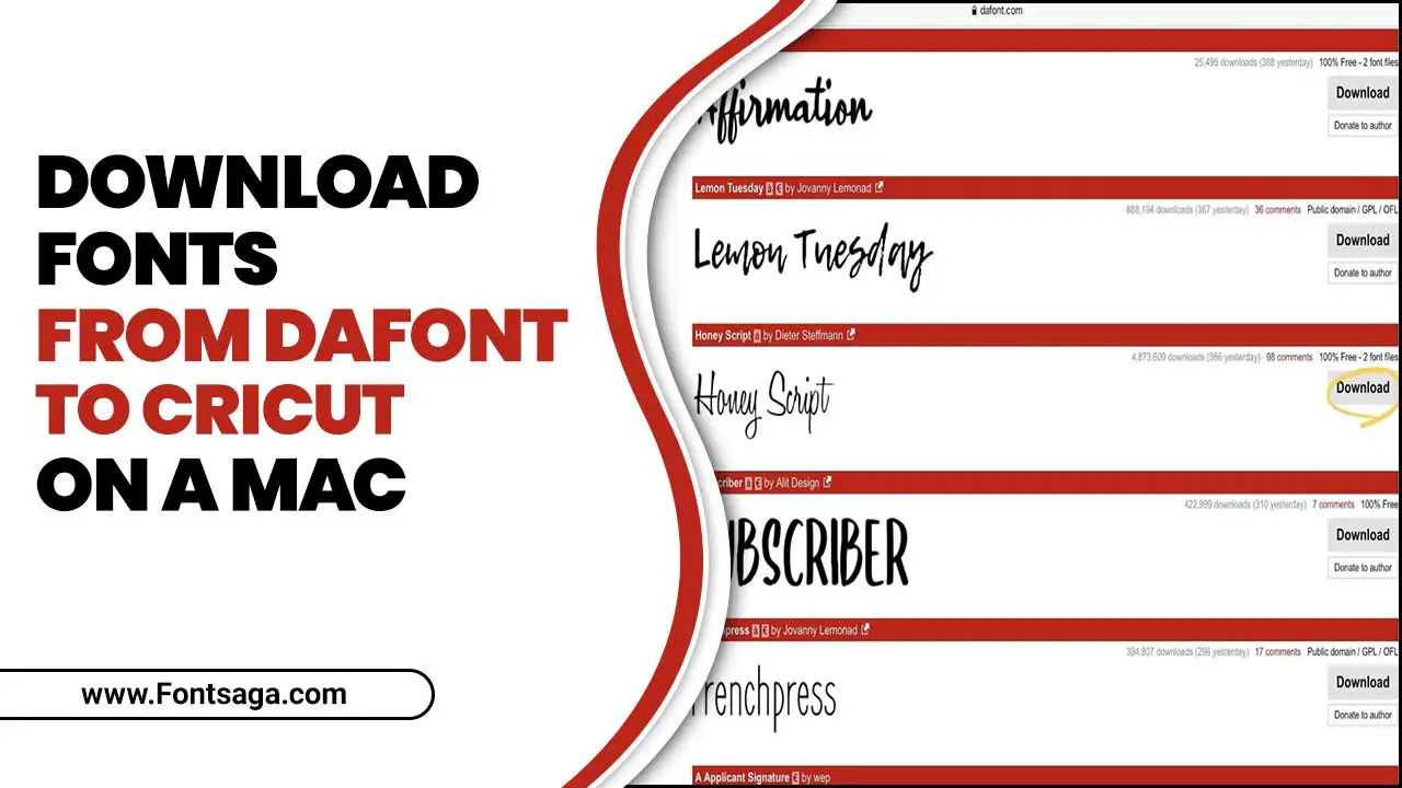 Download Fonts From Dafont To Cricut On A Mac