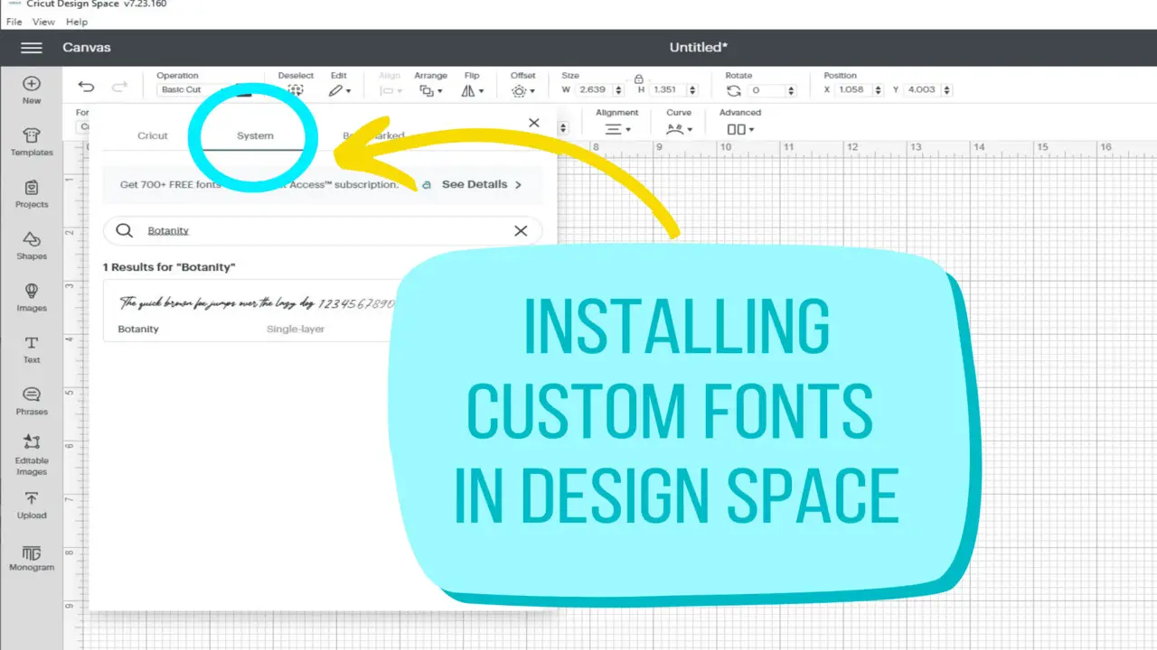 Effective Steps To Install Fonts & Customize The Text In Design Space