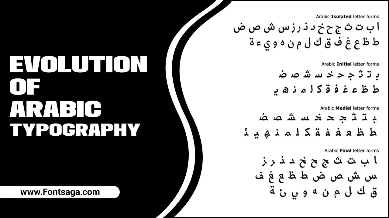 Evolution Of arabic Typography
