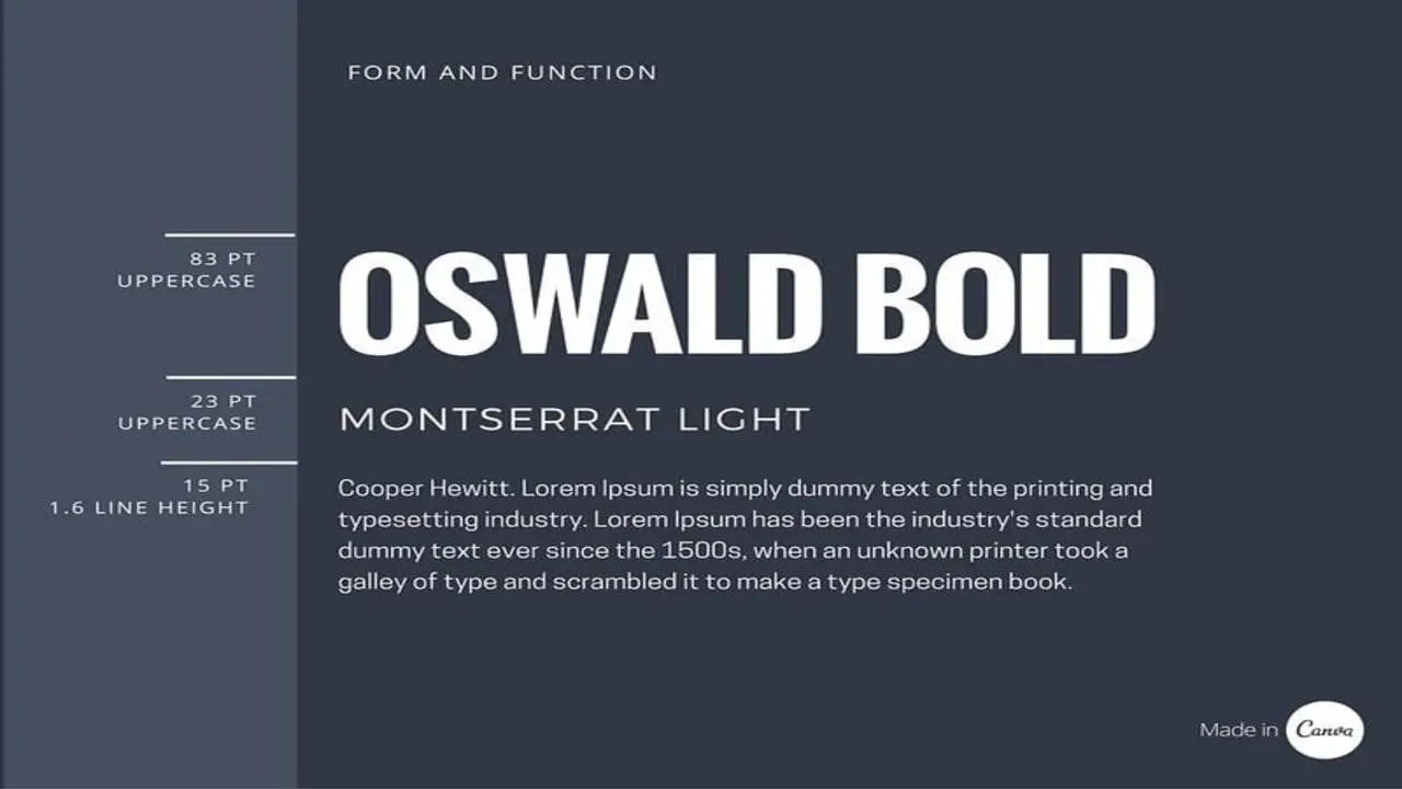 Explore Font Combinations