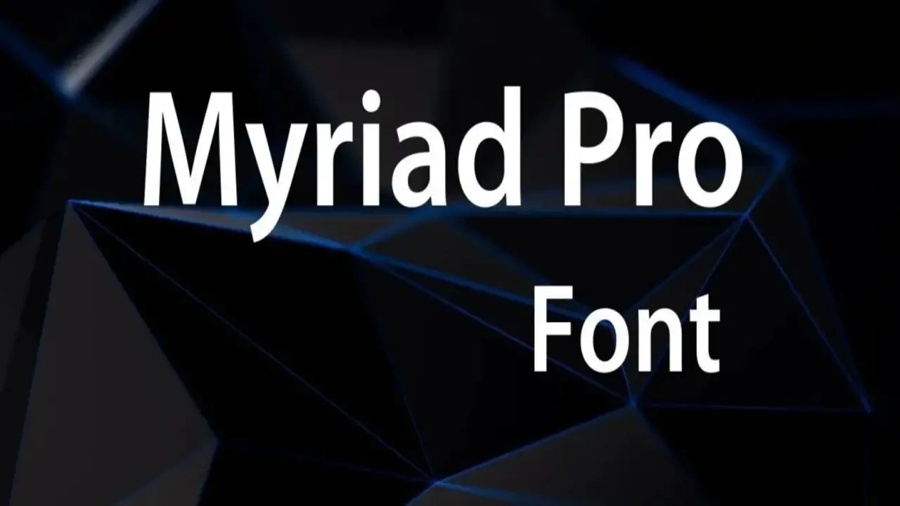 Exploring Myriad Pro Font Similar Alternatives
