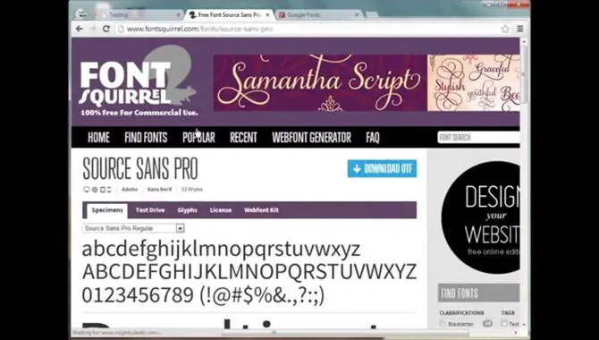 Font-Face How It Can Improve Your Website Design