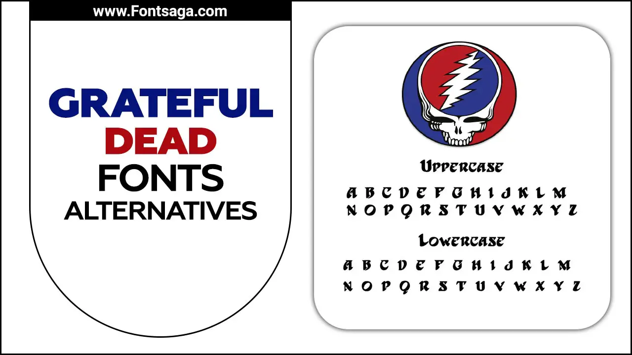 Grateful Dead Fonts Alternatives