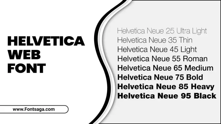 Helvetica Web Font