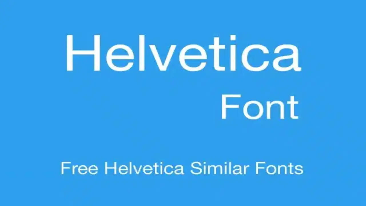 Helvetica Web-Font In Web Design