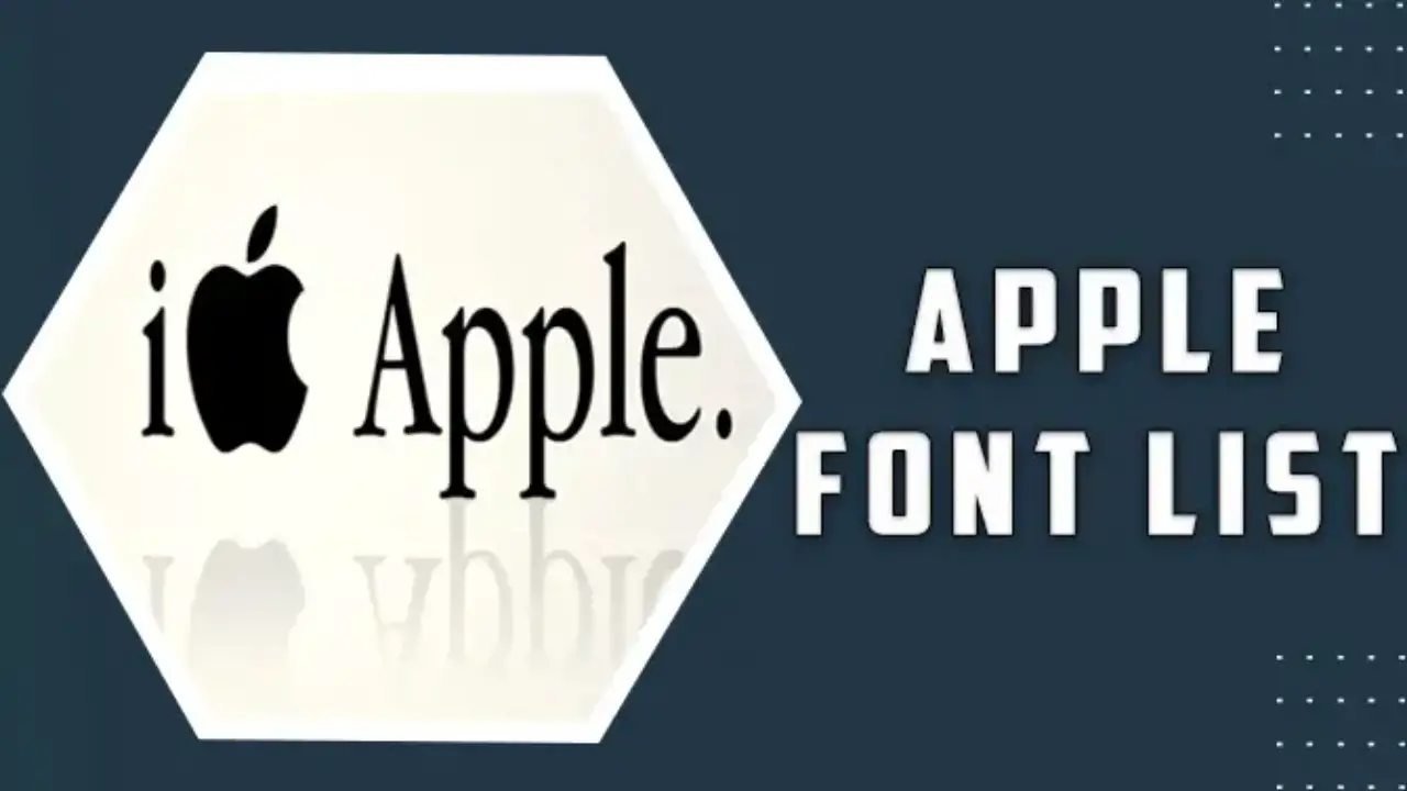 Here Are Apple Font List