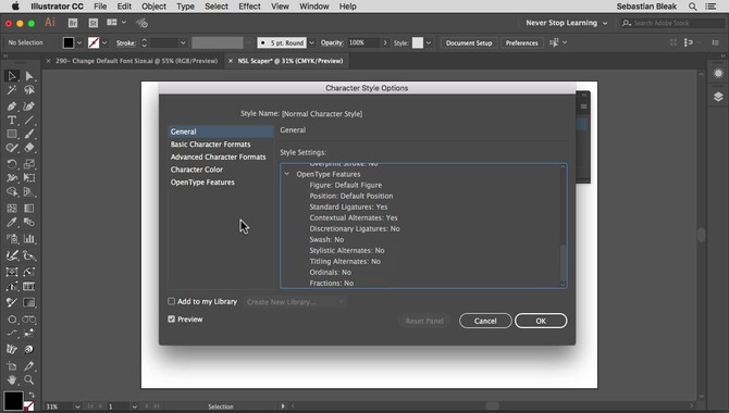 How Can You Change The Font In Adobe Illustrator