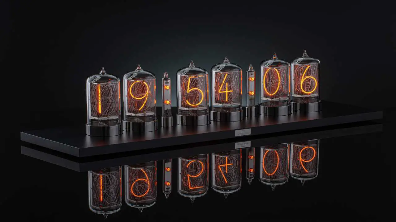 How Did Nixie Tube Fonts Become Popular In Digital Media