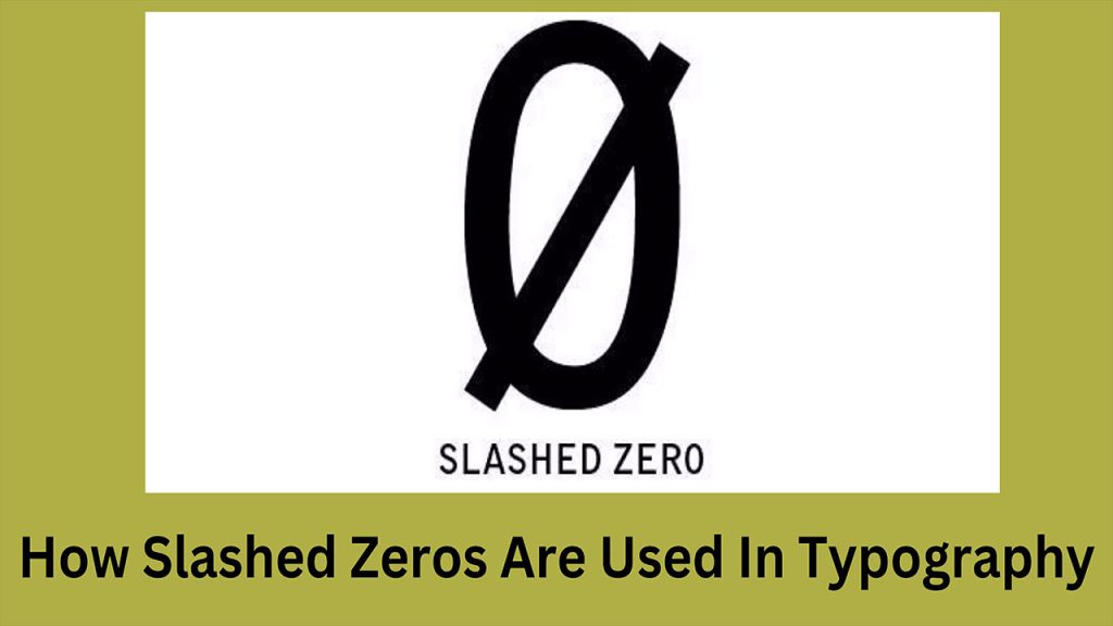 microsoft word font with slashed zero