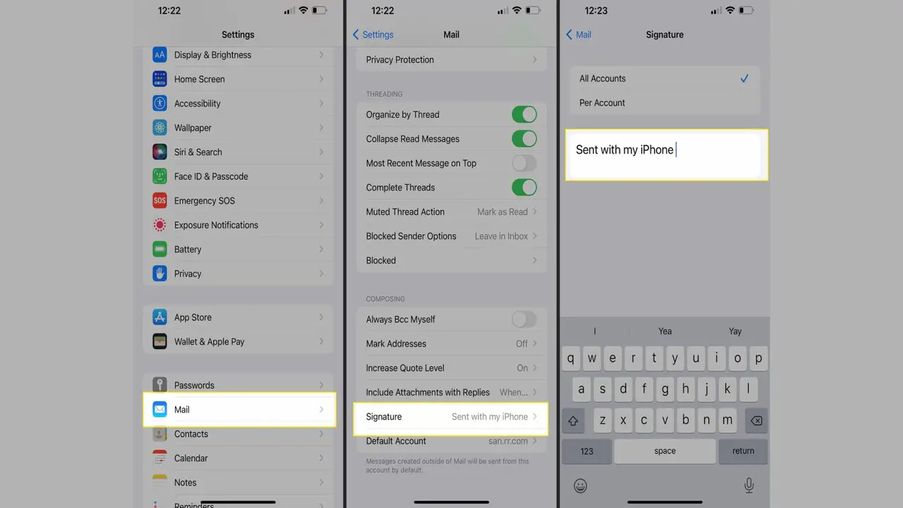 How To Change The Default Font On iPhone Email – 6 Easy Steps