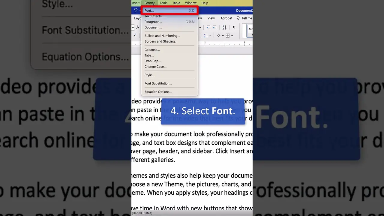 How To Change The Mac Default Fonts In Microsoft Word