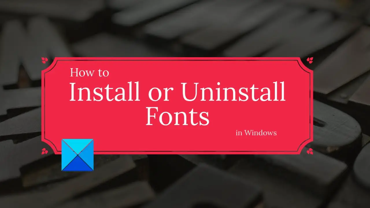 How To Get The List Of All Installed Fonts