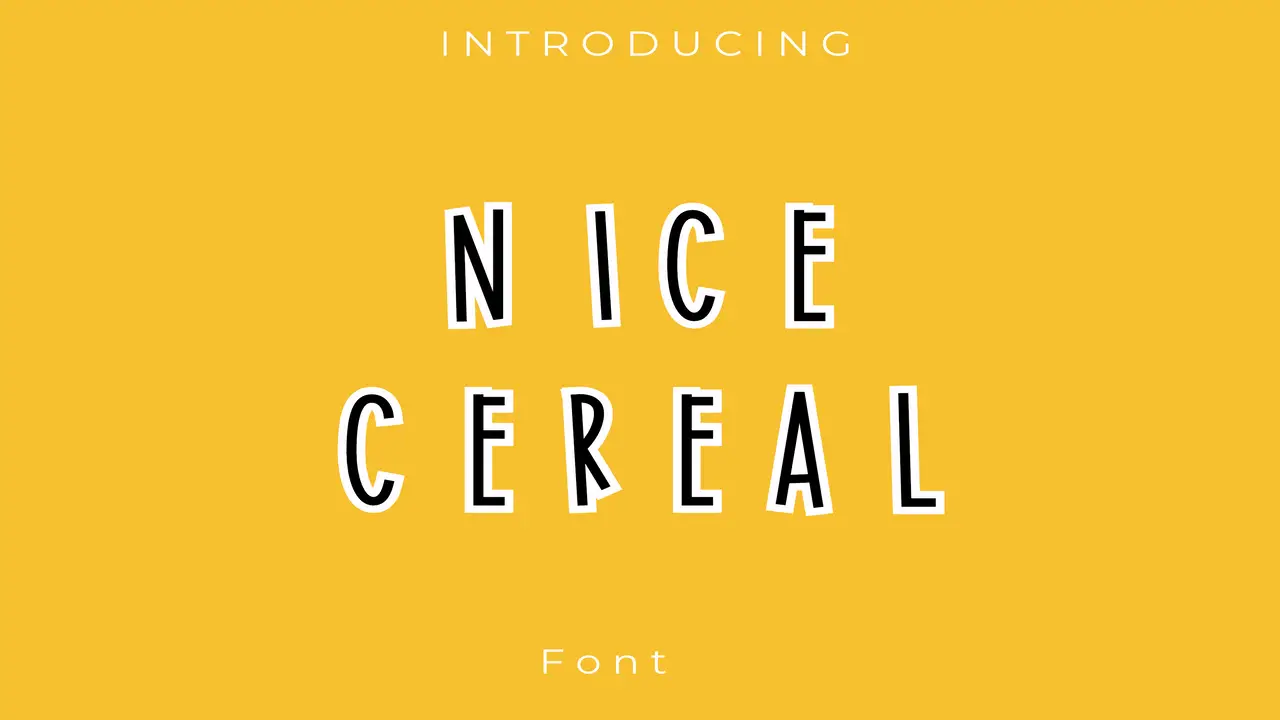 How To Get The Perfect Cereal Font For Your Design Projects