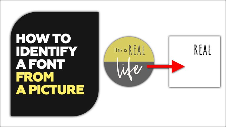 How To Identify A Font From A Picture