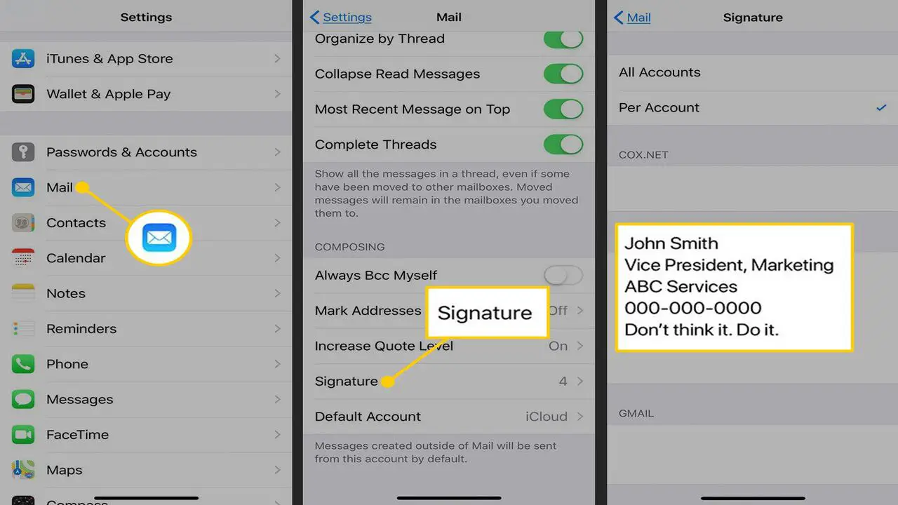 How To Personalize Your iPhone Email With Different Fonts