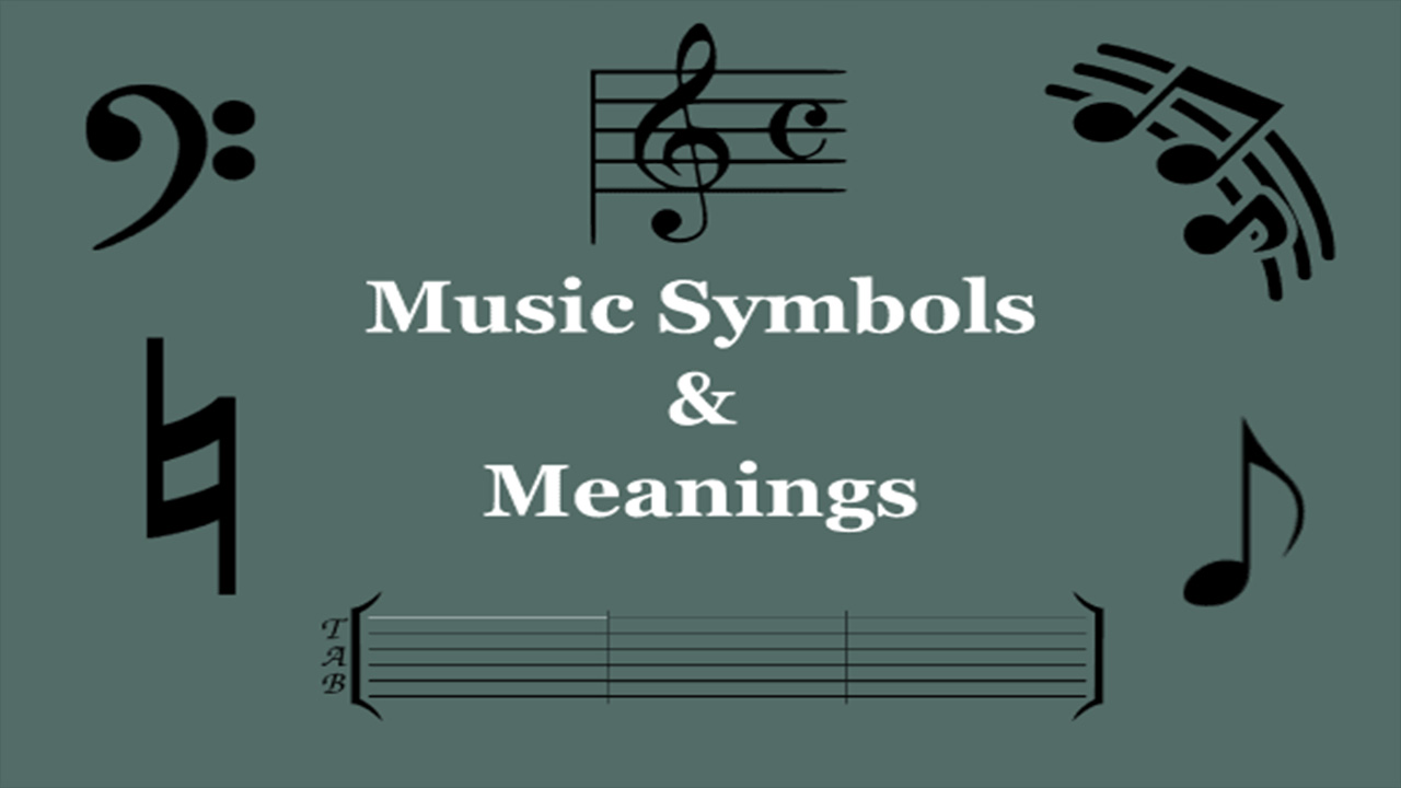 How To Use Music Font Symbols