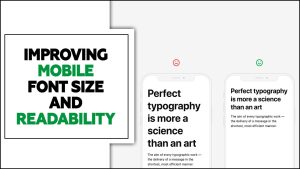 A Guide To Improving Mobile Font Size And Readability