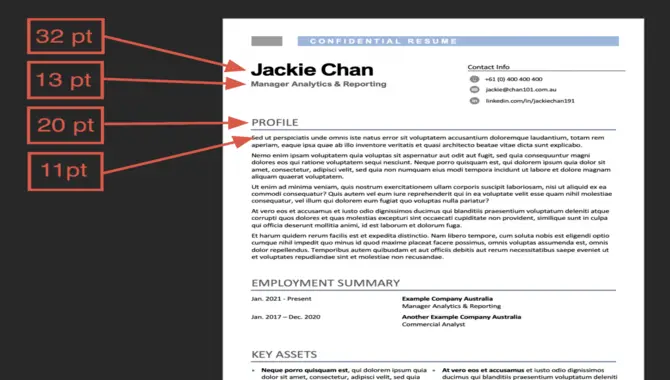 Is 10 Point Font Size Too Small For A Resume