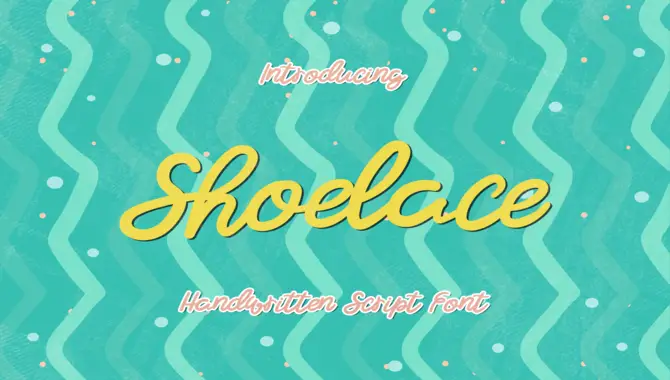 Is The Shoelace Font Free and Available For Commercial Use