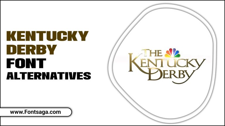 Kentucky Derby Font Alternatives