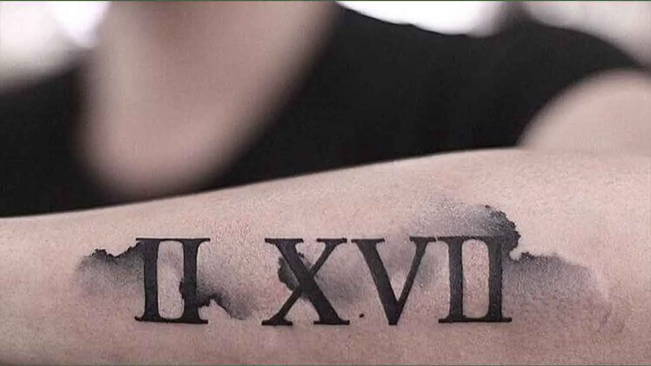 List Of Top 5 Best Font For Roman Numerals Tattoo Design